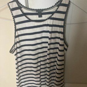 J. Crew Scalloped Tank